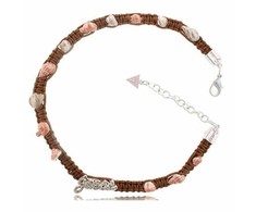 Biżuteria GUESS UFN40907. Naszyjnik, Kolor žalia rožinė. Kobieta.