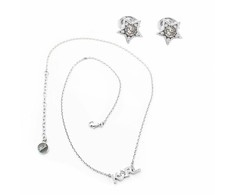 Biżuteria Karl Lagerfeld 5512307. NECKLACE NECKLACE, Kolor pilka. Kobieta.