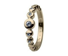 Biżuteria SKAGEN JRSG012SS5. Pierścionek, Kolor auksinė. Kobieta.