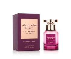 Abercrombie &amp; Fitch Authentic Night Women EDP parfumuotas vanduo moterims, 30 ml