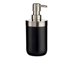Muilo dozatorius muilo dozatorius 350 ml 9 x 8 x 17 cm nerūdijantis plienas juoda/sidabrinė