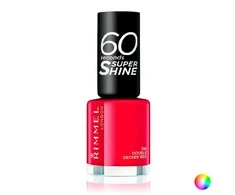 Rimmel London 60 Seconds Super Shine Nagų lakas Moterims 8 ml, 345 Black Cherries
