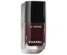 Chanel Le Vernis Longwear Nail Colour ilgai išliekantis nagų lakas, atspalvis: 155 - ROUGE NOIR, 13 ml