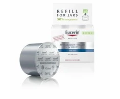 Eucerin Hyaluron-Filler +3x Effect Night Kreminis Refill naktinis kremas papildymo pakuotė, 50 ml