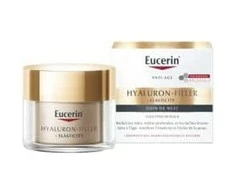 Eucerin Hyaluron-Filler + Elasticity Night Kreminis, 50 ml