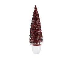 Krist+ Naujametinė eglutė Didelis Mėlyna Fuksija Plastmasinis (10 x 38 x 10 cm)