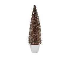 Krist+ Naujametinė eglutė Didelis Mėtos Plastmasinis champagne (10 x 38 x 10 cm)