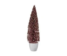 Krist+ Naujametinė eglutė Didelis Rožinė Auksinis Plastmasinis (10 x 38 x 10 cm)
