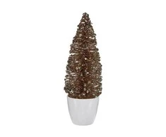 Krist+ Naujametinė eglutė Mažas Mėtos Plastmasinis champagne (9 x 28 x 9 cm)