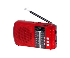 Radio Trevi Przenośne Radio Bluetooth RA7F20BTR FM/AM/SW Raudona