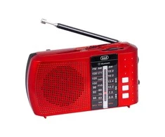 Radio Trevi Przenośne Radio Bluetooth RA7F20BTR FM/AM/SW Raudona