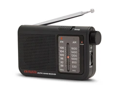 Aiwa Radijo imtuvas FM/AM su 3.5mm lizdu, juodas