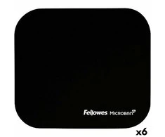 Fellowes Microban pelės kilimėlis, 264 mm x 280 mm x 3 mm, juodos spalvos