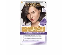 Nuolatinės spalvos dažymo kremas L'Oreal Make Up Excellence Cool 5.11-castaño claro ceniza intenso