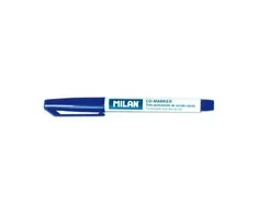 Milan Marker permanentny Milan 10 vnt. Juodas PVC
