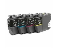Rašalo Kasetė - Brother LC421VAL 4-Pack Original Rašalo Kasetės Mėlyna