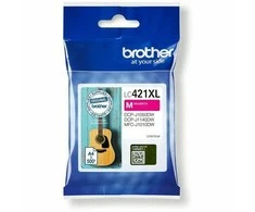Rašalo kasetė Brother LC421XLM, purpurinė | Brother LC421XLM | Rašalo kasetė | Magenta