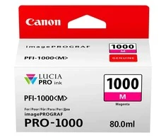 Canon PFI-1000 M Originalus Rausvai raudona
