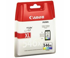 Canon CL-546XL Originalus Žydras, Rausvai raudona, Geltona 1 vnt