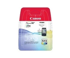 Canon CL-513 Originalus Žydras, Rausvai raudona, Geltona 1 vnt