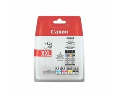 „Canon Ink CLI-581XXL“ rašalas (C/M/Y/BK)