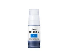 Canon PFI-050 C (5699C001) Rašalo papildymo buteliukas, Žydra