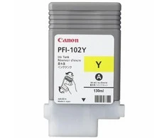 Rašalas Canon PFI102Y yellow dye | 130ml | LP17/LP24/iPF500/iPF6X0/iPF7X0