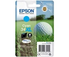 Kasetė - Epson C13T34724010 Didelės talpos DURABrite Ultra Cyan