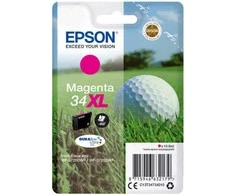 Epson Golf ball C13T34734010 rašalo kasetė Originalus Rausvai raudona 1 vnt