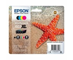 Epson C13T03A64010 rašalo kasetė Originalus Juoda, Žydras, Rausvai raudona, Geltona 1 vnt