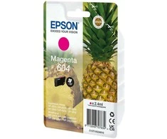 „Tusz Epson 604“ – 2,4 ml – rausvai raudona – originali – lizdinė pakuotė su RF / garsiniu signalu – rašalo kasetė – skirta „Expression Home XP-2200“, „2205“, „3200“, „3205“, „4200“, „4205“, „WorkForce WF-2910“, „2930“, „2935“, „2950“