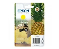 Epson rašalo kasetė geltona 604 XL T 10H4