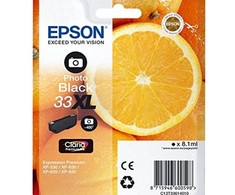 Epson Nr.33XL (C13T33614012), foto juoda kasetė