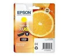 Epson Oranges C13T33644010 rašalo kasetė Originalus Geltona 1 vnt