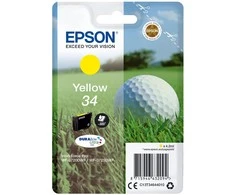 Epson Golf ball C13T34644010 rašalo kasetė Originalus Geltona 1 vnt