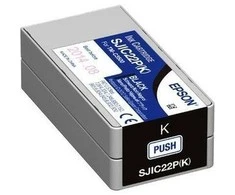 Epson SJIC22P(K) Originalus Juoda 1 vnt