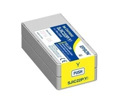 Epson SJIC22P(Y) (C33S020604) Rašalinė kasetė, Geltona