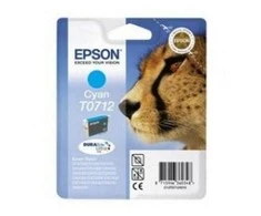Epson T0712 rašalo kasetė, žalsvai mėlyna