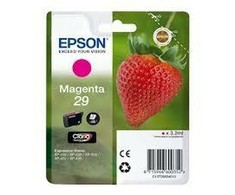Epson Strawberry 29 M - Original - Pigment-based ink - Magenta - Epson Expression Home XP-235/332/335/432/435 - 1 pc(s) - Inkjet printing