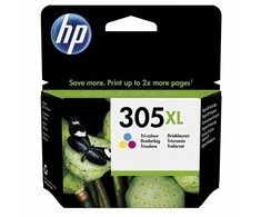 Hewlett Packard (HP) HP 305XL didelio našumo trispalvė originali rašalo kasetė