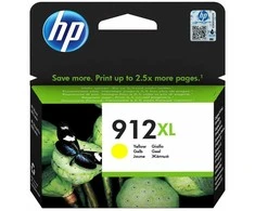„Hewlett Packard“ (HP) rašalo kasetė HP 912XL Geltona originali (3YL83AE # 301)
