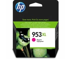 Hewlett Packard (HP) HP No.953 XL (F6U17AE), purpurinė kasetė rašaliniams spausdintuvams, 1600 psl.