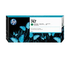 Hewlett Packard (HP) HP 747 300 ml chromatinė Žalias rašalo kasetė