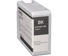 Epson SJIC36P(K) (C13T44C140) Rašalinė kasetė, Juoda