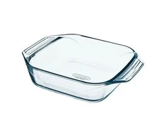 Stiklinis kepimo indas su rankenomis PYREX Optimum 2.3l/29x23x6.5cm kvadratinis