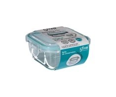 5five Simply Smart Stiklinis maisto indas su dangteliu, 330 ml