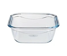 Karščiui atsparus konteineris su dangteliu Cook &amp; Eiti 21,6 x 21,6 cm 1,9 l PYREX