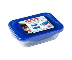 Padažinių rinkinys Pyrex Cook &amp; Go (2 pcs) Skaidrus Borosilikatinis stiklas