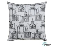 Bigbuy Home Pagalvėlė Poliesteris 60 x 60 cm 100 % medvilnė Mažas namas