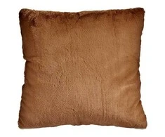 Gift Decor Pagalvėlė Su plaukais Ruda Sintetinė oda (60 x 2 x 60 cm)